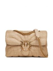 PINKO Torebka Love Puff Classic Cl PE 25 PLTT 100038 A2C8 Beżowy. Brązowe torebki klasyczne Pinko, bez wzorów, z tworzywa sztucznego, bez dodatków. Za 1,159.00 zł.
