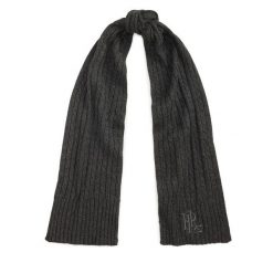 Szalik LAUREN RALPH LAUREN. Szare szaliki Lauren Ralph Lauren, bez wzorów. Za 419.99 zł.