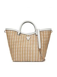 Guess Torebka HWWG96 47220 Beżowy. Brązowe torebki klasyczne Guess, z aplikacjami, ze skóry, bez dodatków. Za 479.99 zł.