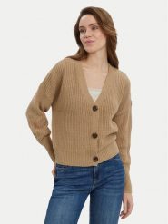 Vero Moda Kardigan Lea 10249632 Beżowy Regular Fit. Brązowe kardigany Vero Moda, m, bez wzorów, z syntetyku. Za 119.99 zł.
