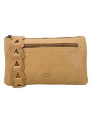 HIDE & STITCHES Skórzana torebka w kolorze jasnobrązowym - 21 x 12 x 2 cm rozmiar: onesize. Brązowe torby na ramię HIDE & STITCHES, bez wzorów, z materiału, na ramię, bez dodatków. Za 173.99 zł.