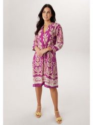 Aniston Sukienka w kolorze fioletowo-beżowym rozmiar: 42. Różowe sukienki Aniston, na co dzień, bez wzorów, z wiskozy, bez kołnierzyka, bez ramiączek, midi, proste. Za 173.99 zł.