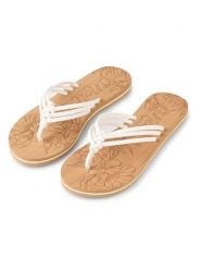 O'Neill Japonki "Ditsy" w kolorze białym rozmiar: 41. Białe klapki O'Neill, bez wzorów, z otwartym noskiem, bez obcasa. Za 92.21 zł.