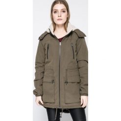 Only - Parka Anna. Zielone parki Only, s, z bawełny, z kapturem. W wyprzedaży za 119.90 zł.