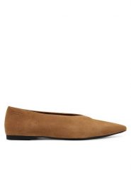 Vagabond Shoemakers Baleriny Hermine 5933-040-14 Brązowy. Brązowe baleriny Vagabond Shoemakers, bez wzorów, ze skóry, bez obcasa. Za 399.99 zł.