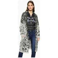 Desigual Panie sweter jers Jacket Grey Leopard 17WWJFC4 2023 (rozmiar S). Szare swetry Desigual, s, bez wzorów, bez ramiączek. W wyprzedaży za 336.00 zł.