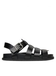 Tommy Jeans Sandały Tjw Fisherman Patent Sandal EN0EN02874 Czarny. Czarne sandały Tommy Jeans, bez wzorów, z jeansu, bez obcasa, na płaskiej podeszwie, bez zapięcia. Za 469.99 zł.