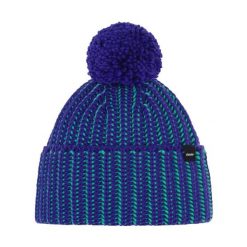 Czapka Eisbar Ronda Pompon MÜ. Niebieskie czapki Eisbar, bez wzorów, z wełny. Za 249.90 zł.