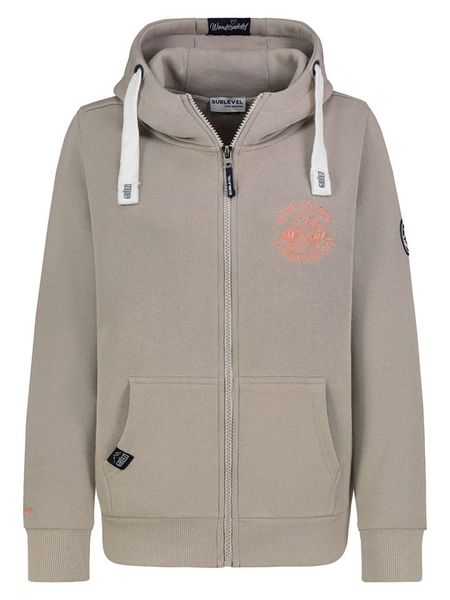 Sublevel Bluza w kolorze beżowo-szarym rozmiar: M. Brązowe bluzy Sublevel, m, bez wzorów, bez kaptura. Za 108.99 zł.