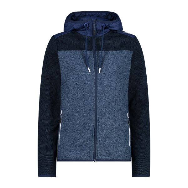 Bluza damska z kapturem CMP. Niebieskie bluzy CMP, xs, bez wzorów, z polaru, z kapturem. Za 278.50 zł.