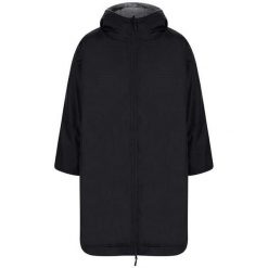 Szlafrok Unisex Dla Dorosłych Na Każdą Pogodę. Czarne szlafroki FINDEN & HALES, bez wzorów, bez ramiączek, bez kaptura. Za 520.99 zł.