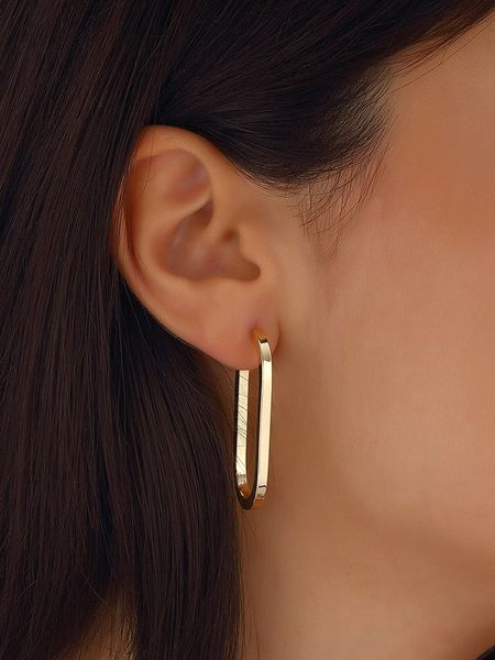 Nakkash Pozłacane kolczyki-wkrętki rozmiar: onesize. Żółte kolczyki Nakkash, pozłacane. Za 83.03 zł.