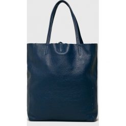 Answear - Torebka BS0001.B. Brązowe shopper ANSWEAR, bez wzorów, z materiału, casualowe, na ramię, duże, bez dodatków. Za 199.90 zł.