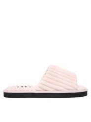 Calvin Klein Jeans Kapcie YW0YW01915 Różowy. Czerwone obuwie domowe Calvin Klein Jeans, bez wzorów, z jeansu, bez zapięcia. Za 259.99 zł.
