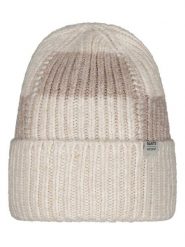 Barts Czapka "Zias" w kolorze kremowo-beżowym rozmiar: onesize. Brązowe czapki Barts, z aplikacjami, prążkowane. Za 74.63 zł.