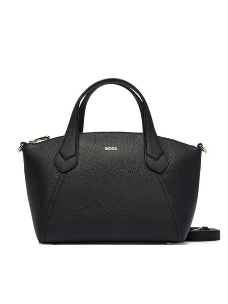 BOSS Torebka Lenah S 50563384 Czarny. Czarne torebki klasyczne Boss, bez wzorów, ze skóry, bez dodatków. Za 769.99 zł.