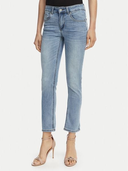 Liu Jo Jeansy UA6006 D0318 Niebieski Slim Fit. Niebieskie jeansy Liu Jo, bez wzorów. Za 269.99 zł.