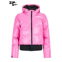 Damska kurtka puchowa Protest Effect. Czerwone kurtki narciarskie Protest, bez wzorów, z puchu, bez kaptura, narciarskie. W wyprzedaży za 741.00 zł.