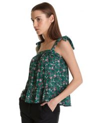 Vive Maria Top "Garden Of Eden" w kolorze zielonym rozmiar: XXL. Zielone topy Vive Maria, xxl, bez wzorów, bez kołnierzyka, bez ramiączek. Za 66.00 zł.