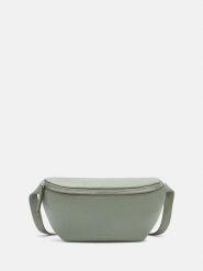 Liebeskind Berlin Skórzana saszetka "Tavia" w kolorze jasnozielonym - 32 x 14 x 7 cm rozmiar: onesize. Zielone torby na ramię Liebeskind Berlin, bez wzorów, z materiału, sportowe, przez ramię, bez dodatków. Za 384.71 zł.