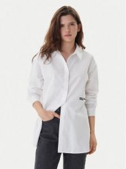 Karl Lagerfeld Jeans Koszula A3W11010 Biały Regular Fit. Białe koszule Karl Lagerfeld Jeans, xl, bez wzorów, z bawełny, bez kołnierzyka, bez ramiączek. Za 569.99 zł.