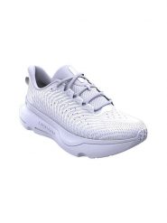 Under Armour Buty "Infinite Pro" w kolorze szaro-białym do biegania rozmiar: 42. Białe obuwie sportowe Under Armour, z materiału, bez zapięcia, do biegania. Za 356.61 zł.