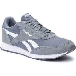 Sportowe REEBOK DV7286 ROYAL CL JOGGER. Szare obuwie sportowe Reebok, z materiału, bez zapięcia. Za 199.99 zł.