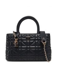 Guess Torebka HWQG96 25060 Czarny. Czarne torebki klasyczne Guess, z aplikacjami, ze skóry, bez dodatków. Za 349.99 zł.