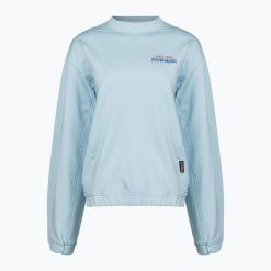 Bluza damska Napapijri B-Keith C. Niebieskie bluzy Napapijri, l, bez wzorów, bez kaptura. Za 389.99 zł.