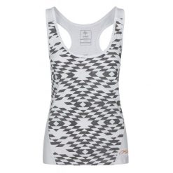 Top damski Kilpi NICA-W bawełniany. Białe topy Kilpi, l, bez wzorów, z bawełny, bez kołnierzyka, bez ramiączek. Za 50.25 zł.