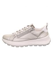 Legero Skórzane sneakersy "Run" w kolorze szarym rozmiar: 41. Szare trampki Legero, bez wzorów, bez zapięcia. Za 316.45 zł.