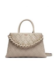 Guess Torebka Maxine HWQG97 33060 Beżowy. Brązowe torebki klasyczne Guess, z aplikacjami, ze skóry, bez dodatków. Za 674.99 zł.
