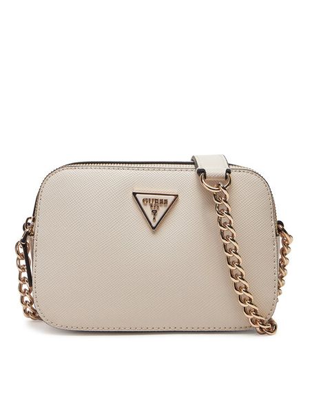 Guess Torebka HWZG78 79140 Écru. Listonoszki Guess, z aplikacjami, ze skóry, bez dodatków. Za 249.99 zł.