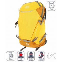 Plecak Elementerre talca 20 l. Żółte plecaki Elementerre, bez wzorów. Za 265.50 zł.