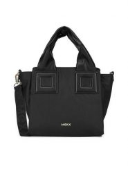 MEXX Torebka MEXX-K-018-06 Czarny. Czarne torebki klasyczne Mexx, bez wzorów, z materiału, bez dodatków. Za 199.99 zł.