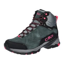 Buty trekkingowe damskie CMP MELNICK MID zamszowe wodoodporne. Czarne trekkingi CMP, z zamszu. W wyprzedaży za 399.99 zł.