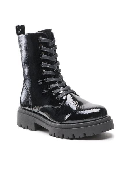 Jenny Fairy Trapery WS5865-05 Czarny. Czarne trapery i śniegowce Jenny Fairy, ze skóry. Za 84.99 zł.