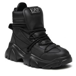 Trapery EA7 Emporio Armani. Czarne botki EA7 Emporio Armani. Za 1,149.00 zł.