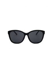 Jimmy Choo Damskie okulary przeciwsłoneczne w kolorze czarnym rozmiar: 59. Czarne okulary przeciwsłoneczne Jimmy Choo, bez wzorów, z tworzywa sztucznego. Za 519.95 zł.
