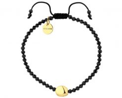 Bransoletka z mosiądzu pozłacana ze spinelami. Bransoletki Artelioni, pozłacane. Za 129.00 zł.