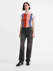 Levi's Dżinsy "501 '90S" - Comfort fit - w kolorze antracytowym rozmiar: W32/L30. Czarne jeansy Levi's®, l, z aplikacjami, z podwyższonym stanem. Za 158.47 zł.