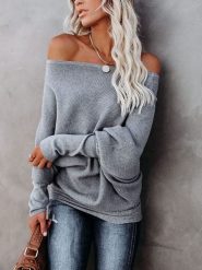 LA Angels Sweter w kolorze szarym rozmiar: S. Szare swetry LA Angels, s, bez wzorów, bez ramiączek. Za 182.72 zł.