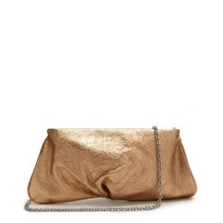 Gianni Chiarini Torba przez ramię Gianni Chiarini złoty - skóra Torby na ramię 1 ct Damski. Żółte torby na ramię Gianni Chiarini, bez wzorów, z materiału, eleganckie, na ramię, bez dodatków. Za 553.99 zł.