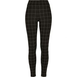 Damskie klasyczne legginsy miejskie z wysoką talią. Białe legginsy Urban Classics, m, bez wzorów, z elastanu, z podwyższonym stanem. Za 127.20 zł.