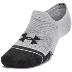 Skarpety Under Armour UA Performance Tech 3-Pack Ultra Low Tab. Szare skarpety Under Armour, bez wzorów. Za 60.99 zł.