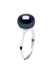 Pearline Srebrny pierścionek z perłą rozmiar: onesize. Niebieskie pierścionki Pearline, z perłą, srebrne. Za 295.99 zł.