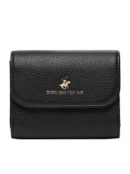 Beverly Hills Polo Club Portfel CWBEO-BHPC-W1-002-SS26 Czarny. Czarne portfele Beverly Hills Polo Club, bez wzorów, z materiału. Za 59.99 zł.