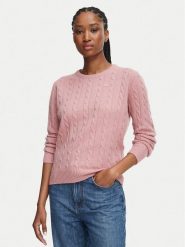 Robe di Kappa Sweter Jolie 65116CW Różowy Regular Fit. Czerwone swetry Robe di Kappa, s, bez wzorów, z wełny, bez ramiączek. Za 249.99 zł.