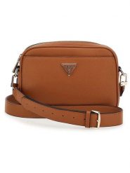 Guess Torebka w kolorze jasnobrązowym - 24 x 18 x 4 cm rozmiar: onesize. Brązowe torby na ramię Guess, z aplikacjami, z materiału, na ramię, bez dodatków. Za 475.50 zł.