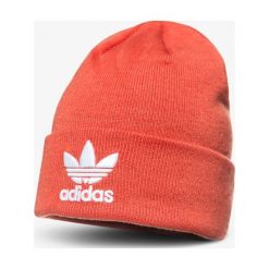 Adidas Czapka Zimowa Trefoil Beanie , pomaranczowy, rozmiar OSFM. Brązowe czapki Adidas, z aplikacjami, z dzianiny. W wyprzedaży za 79.99 zł.